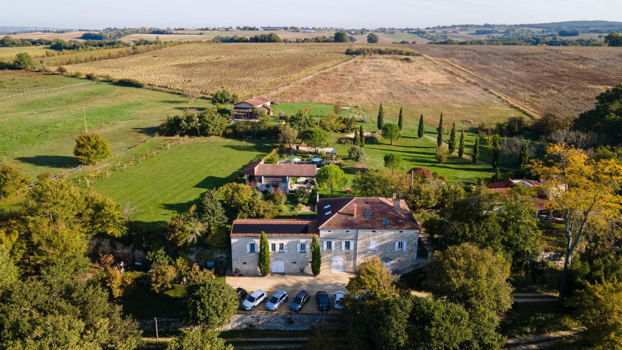 Chambre D'Hotes L'Altitude - Domaine La Rose Des Vents Castelnau-sur-l'Auvignon Экстерьер фото